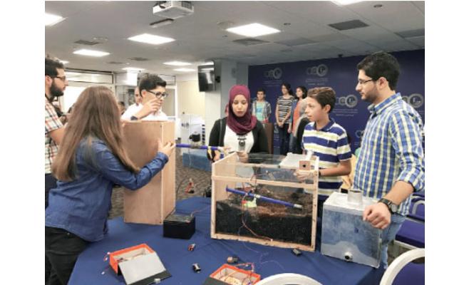 المبتكرون الصغار يعرضون اختراعات علمية في