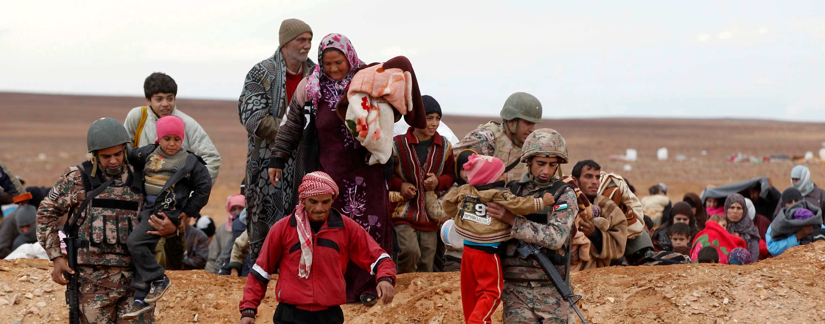 حرس الحدود تستقبل 191 لاجئا سوريا