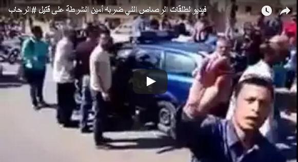 بالفيديو: شرطي مصري يقتل رجلا ويصيب