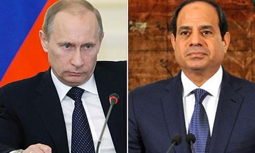 بوتن والسيسي يتفقان على التعاون بشأن