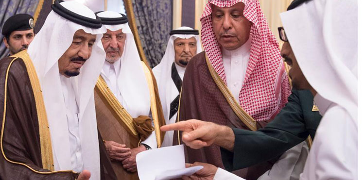 العاهل السعودي يتدخل شخصيا لحل قضية