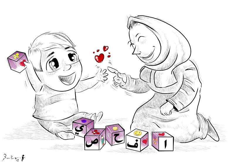 كاريكاتير - التوعية حول فحص سرطان