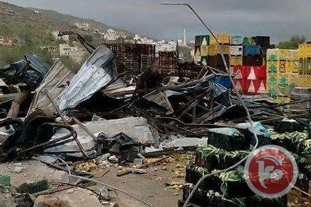 الاحتلال يهدم ثلاثة بركسات في حسبة