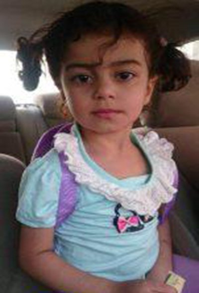 صورة (ريم) الطفلة التي ذبحت على