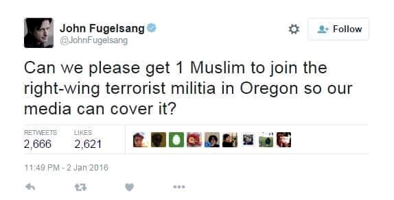 وسم ( OregonUnderAttack ) يثير حفيظة