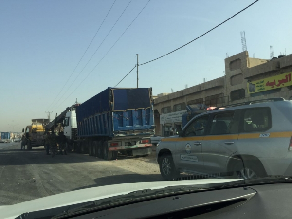 مكافحة التهريب تطلق النار على (قلاب)