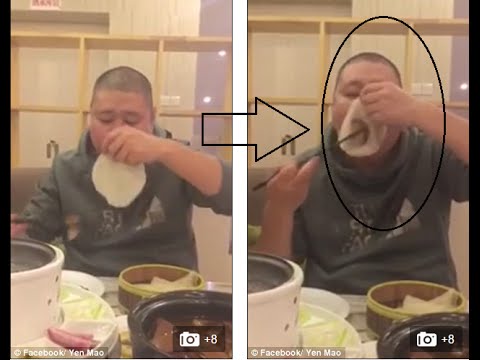 بالفيديو: هذا الرجل شره إلى حد