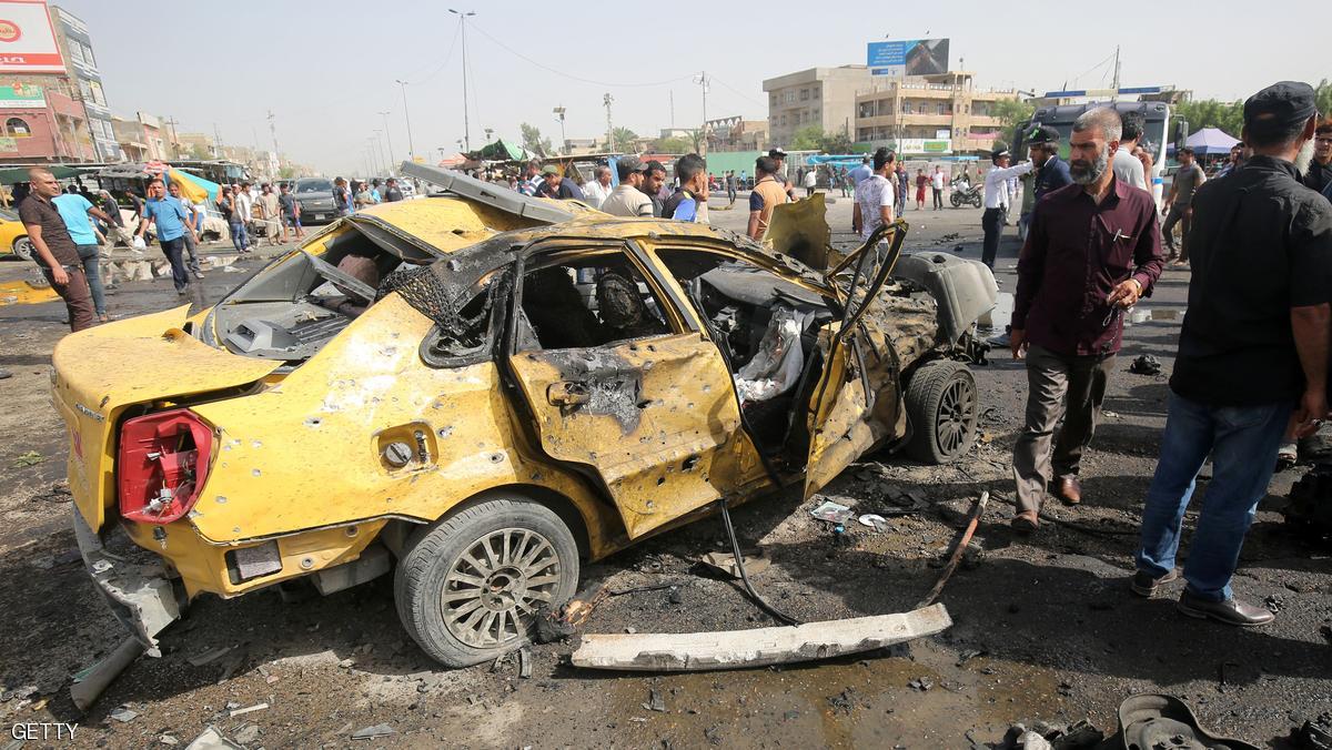 عشرات القتلى والجرحى في تفجيرين ببغداد