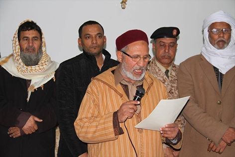 مشايخ وأعيان إجدابيا يعلنون وقف إطلاق