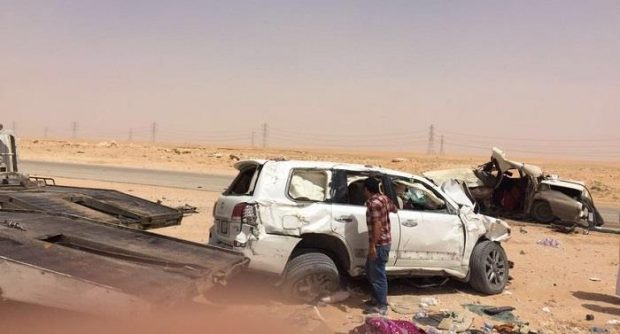 شاهد: لحظة وقوع حادث مروري مروع