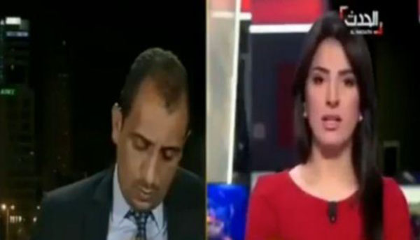 فيديو: ضيف قناة (العربية) ينام على