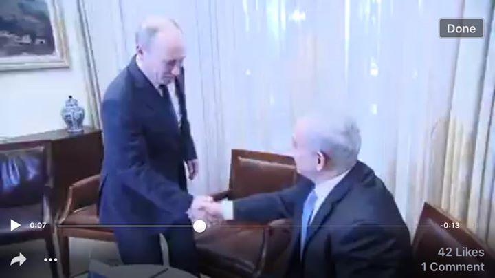 نتنياهو يتعمد إهانة بوتين .. وينجح