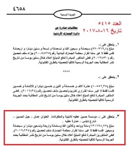الجمارك تطالب مؤسسة حسين عطية بـ