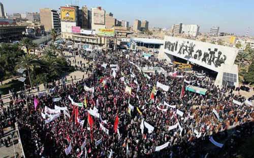 (التظاهرة المليونية) دعا اليها مقتدى الصدر
