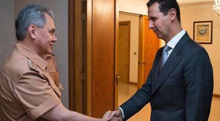 الأسد يستقبل وزير الدفاع الروسي
