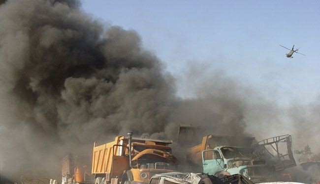 الجيش اللبناني يقصف مسلحين في عرسال