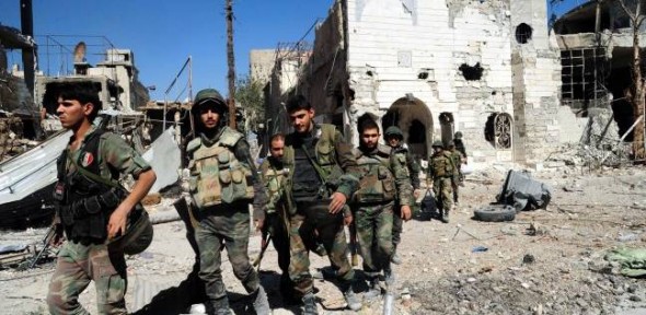 القوات السورية تضيق الخناق على (