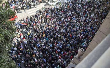 10 الاف طبيب مصري يحتشدون ضد
