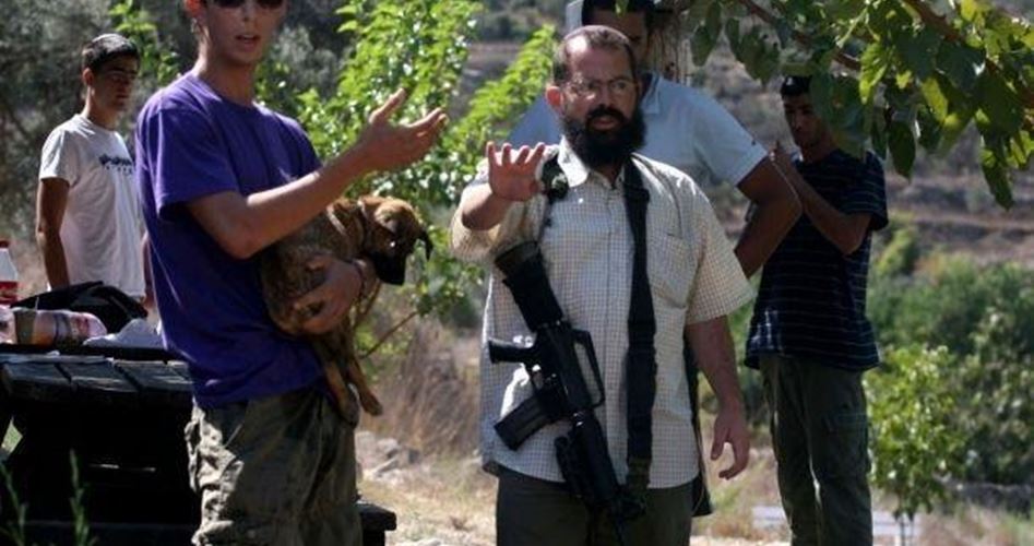 مستوطنون يخيمون في متنزه المسعودية شمال