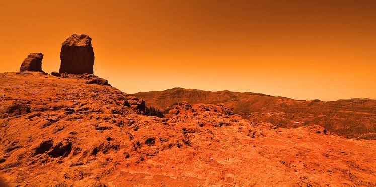 ناسا عثرت على مدينة في المريخ..