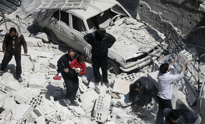 مقتل 30 شخصا في قصف لقوات