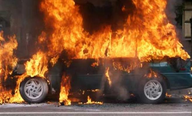 وفاة شخص تفحما بحادث سير مروع