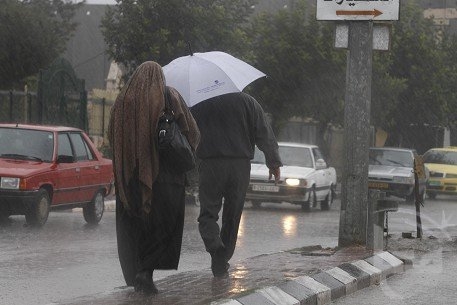 أمطار غزيرة الأحد