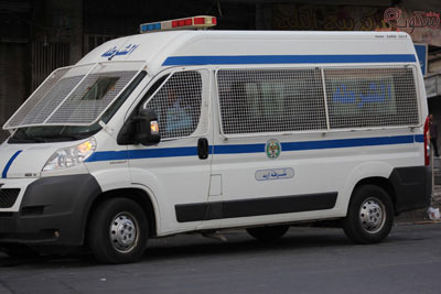 نقل المعتلقين إلى شرطة العاصمة في