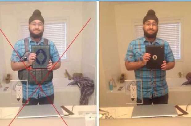 نشطاء يفضحون فبركة داعش لصورة منفذ