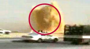 فيديو ظاهرة غريبة لنافورة من الرمال