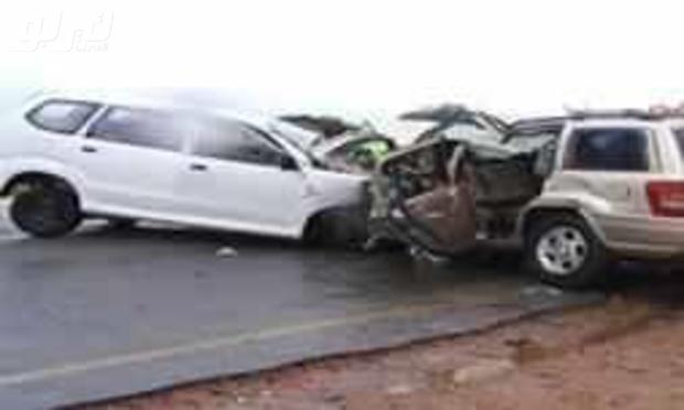 وفاة طفل واصابة 7 أشخاص بحوادث