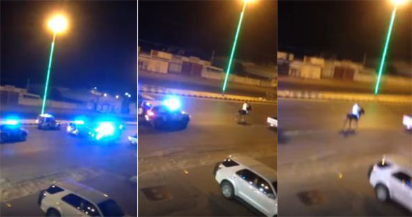 شاهد .. حصان تائه كاد أن