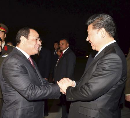 الرئيس الصيني يدعم مساعي مصر (للحفاظ