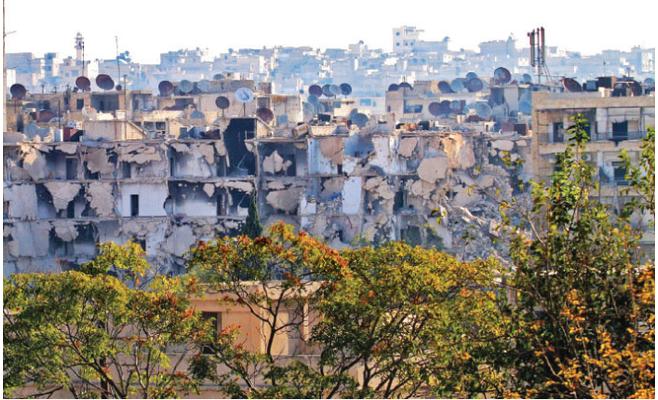 تحذيرات: أحياء حلب الشرقية مهددة بالدمار