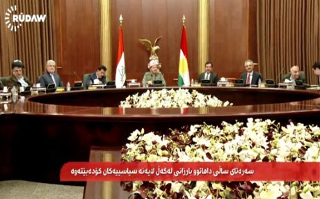 البارزاني سيجتمع مع الاطراف السياسية مطلع