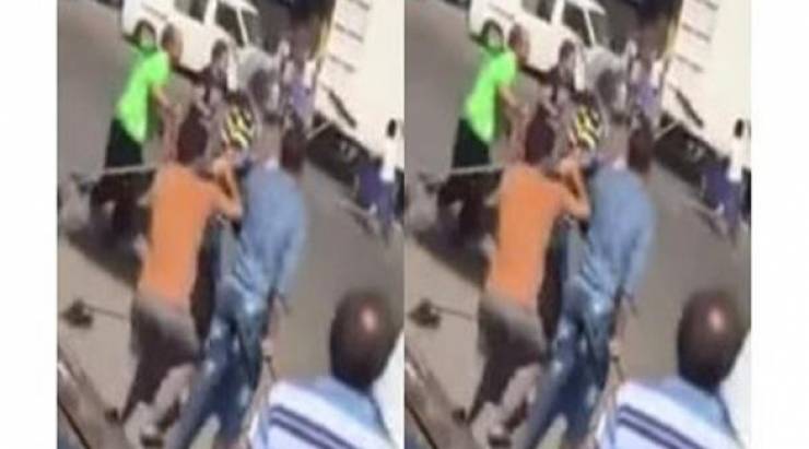 بالفيديو: 15 شخصا يعتدون على كويتي