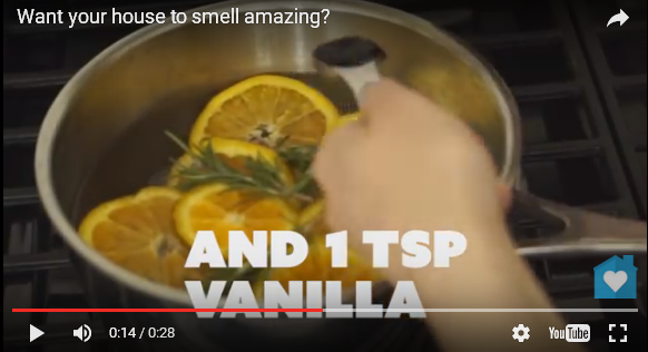 بالفيديو: وصفة مدهشة تمنح منزلك رائحة