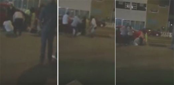 فيديو: مشاجرة بين فتاتين خارج ملهى