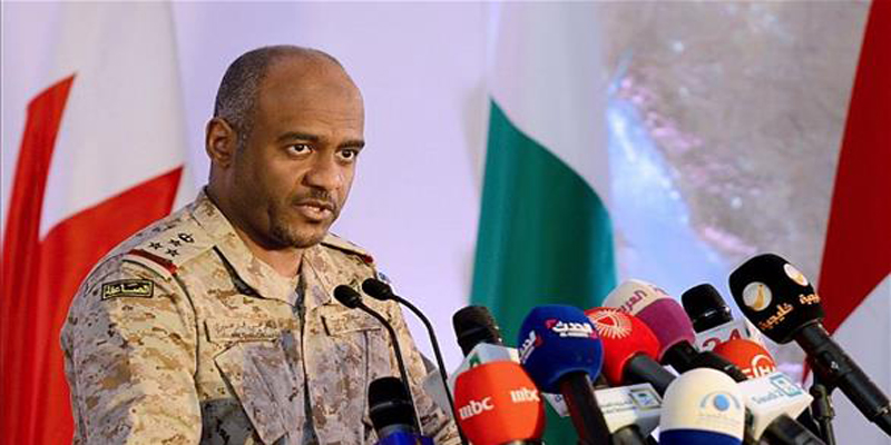 (عسيري): الحوثيون استخدموا مسجدا لإطلاق صاروخ