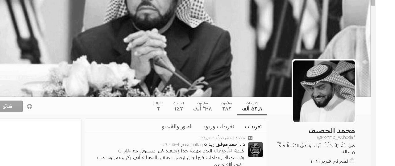 الحضيف يطالب باعادة النظر في (مجلس