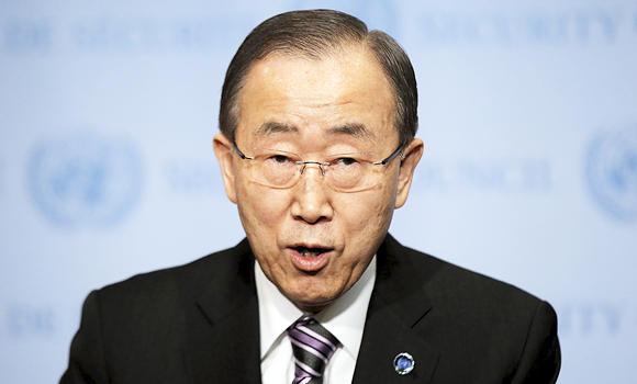 UN chief urges nations to let