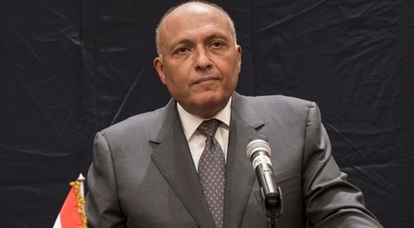 وزير خارجية مصر في زيارة نادرة
