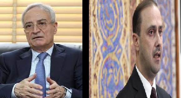 مؤتمر صحفي لوزيري المالية والاعلام حول