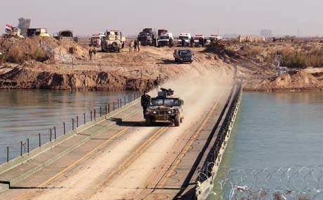 القوات العراقية تتقدم في عملية استعادة