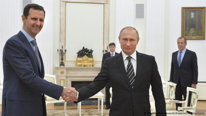 لعبة بوتين بالورقة السورية في الأزمة