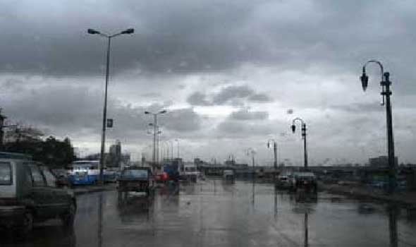 أمطار رعدية غزيرة و سيول في
