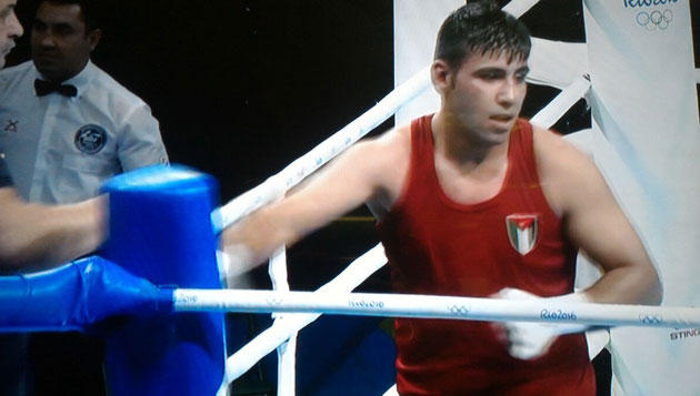 عشيش أول ملاكم أردني يصعد لربع