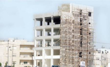 ارتفاع مساحة الأبنية غير السكنية 19%
