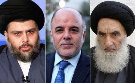 المسؤولون العراقيون يحجون الى النجف