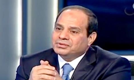 السيسي : إدعاء داعش بأسقاط الطائرة